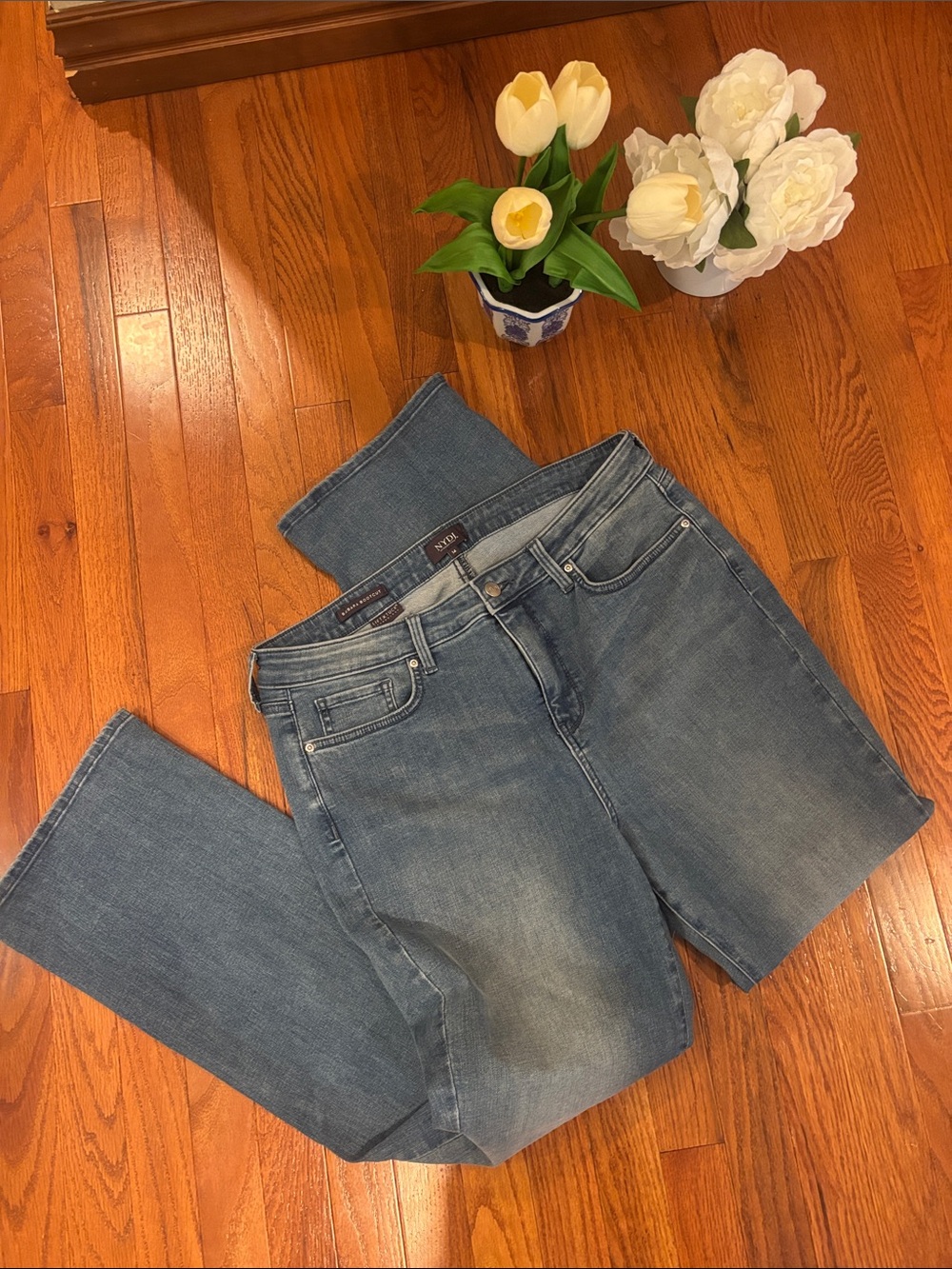 NYDJ Barbara Bootcut Jeans - Size 14